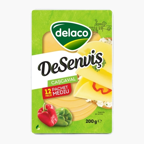 Cașcaval felii DeSenviș 200g