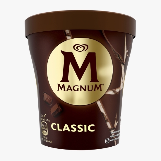 Înghețată Classic cu vanilie și ciocolată cu lapte 440ml