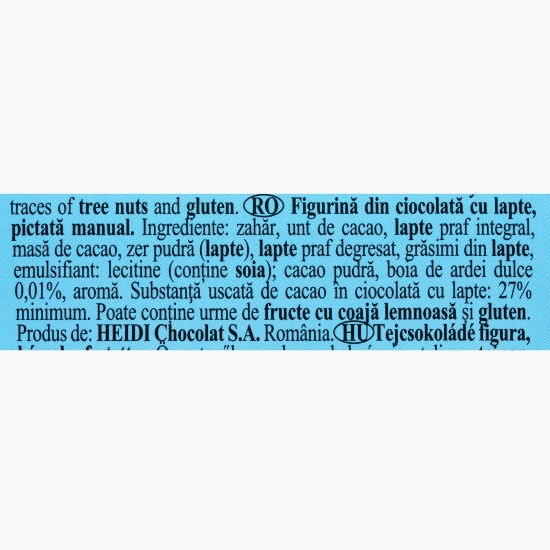 Figurină ciocolată Iepuraș cu morcov 160g