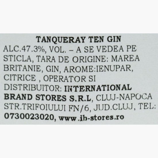 Gin No. Ten 47.3% alc. 0.7l + cutie
