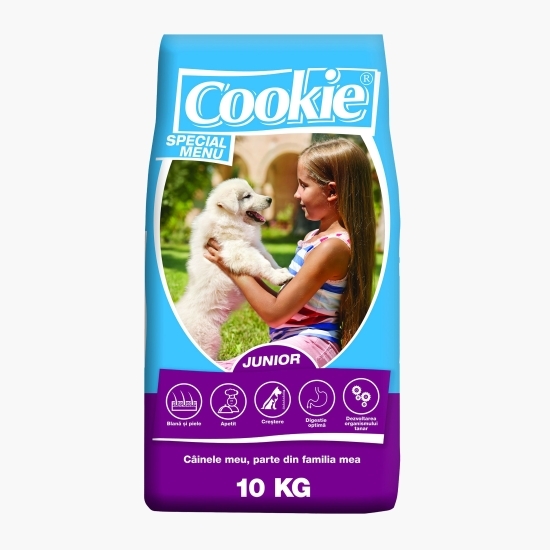 Hrană uscată pentru câini Special Menu Junior, 10kg