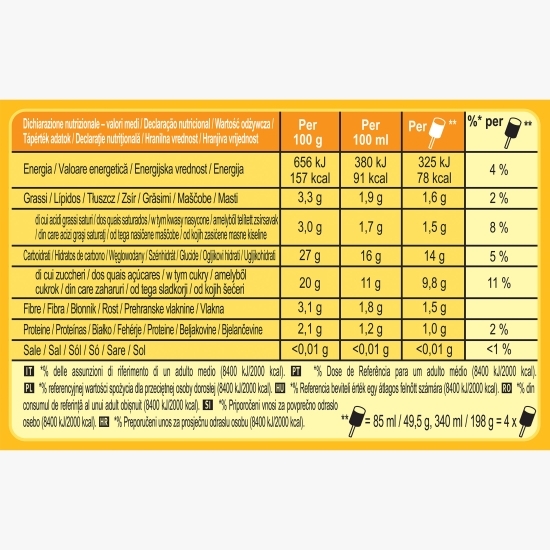 Înghețată Haribo Push Up 4x85ml (4x49.5g)