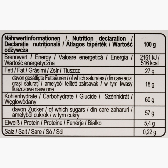 Ciocolată lapte cu măr și scorțișoară 90g