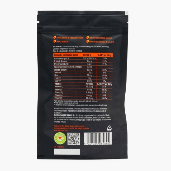 Fructe de cătină deshidratate, eco, 50g