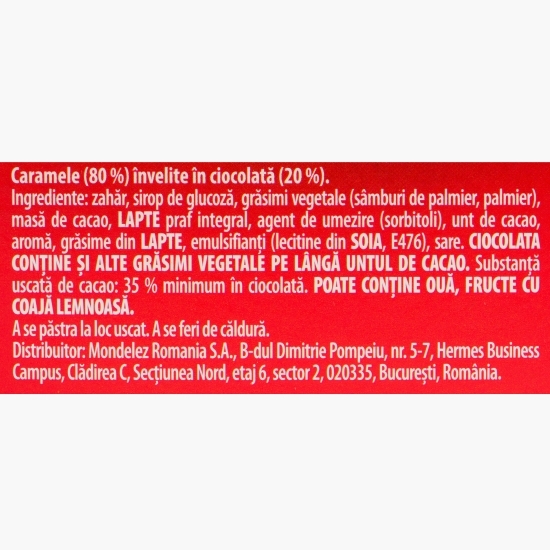 Caramele învelite în ciocolată amăruie Chokotoff 221g