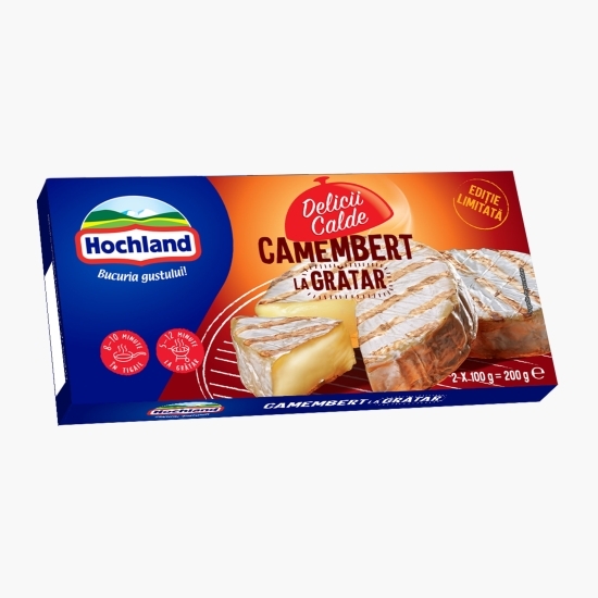 Brânză Camembert la grătar Delicii calde 200g (2x100g)