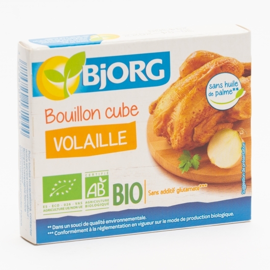 Cuburi ecologice cu gust de pui pentru supă 6x11g