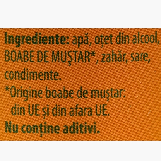 Muștar fără E-uri 350g