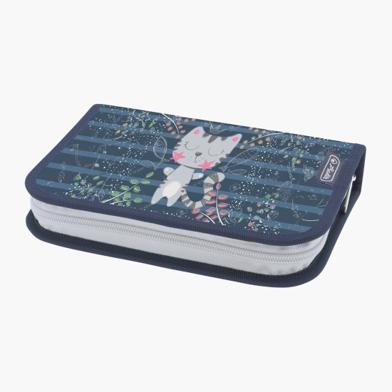 Penar cu model Chill Cat, 2 clape, echipat cu 34 piese, 13.5 x 19.5 x 3.5 cm
