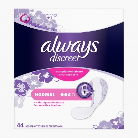 Absorbante zilnice pentru incontinența urinară, normal 44 buc