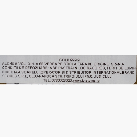 Gin 999.9, 40% alc, 700ml + pahar