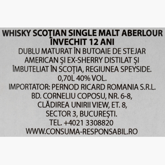 Single Malt Whisky, 12 Yo, 40%, Scotland, 0.7l + cutie