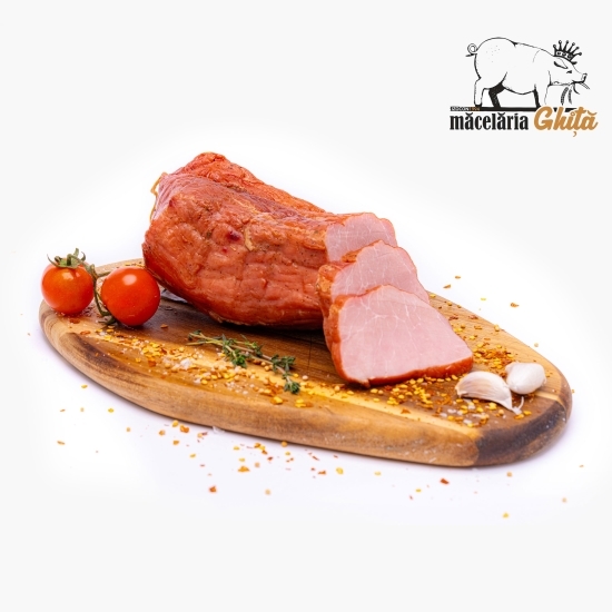 Pastramă de porc afumată 500g