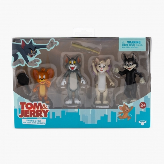 Set Tom&Jerry 4 figurine (8cm) 3+ ani
