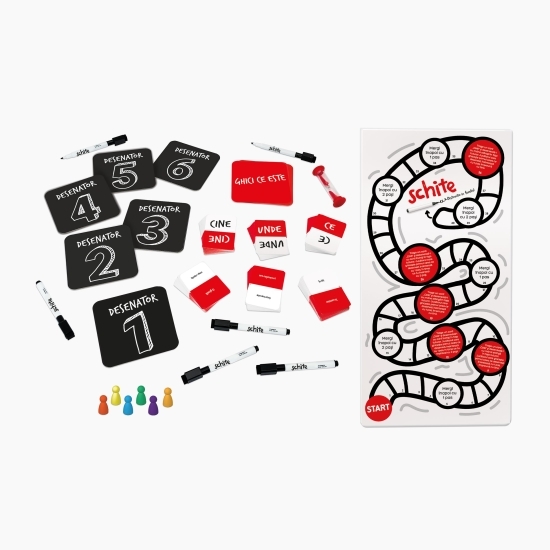 Joc de societate Schițe - Distracție în familie, 8+ ani