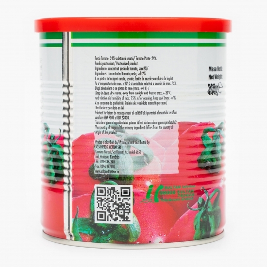 Pastă de tomate 24% 800g