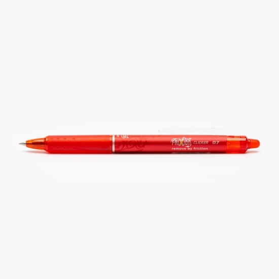 Roller Frixion Clicker, 0.7 mm, vârf mediu, roșu