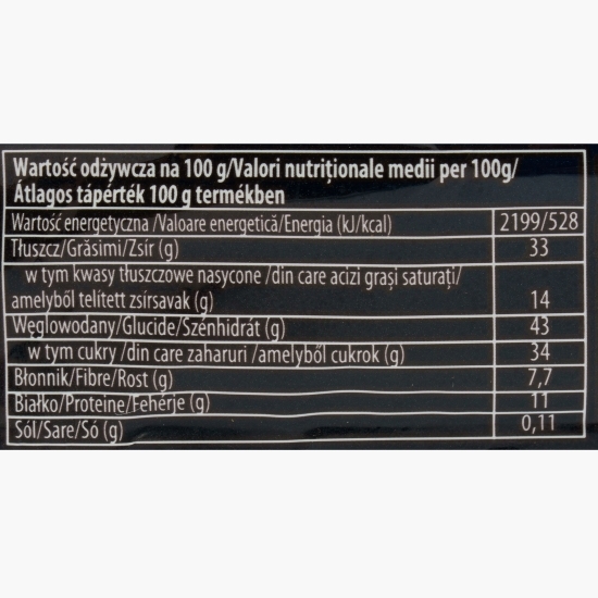 Baton cu ciocolată neagră și arahide 40g