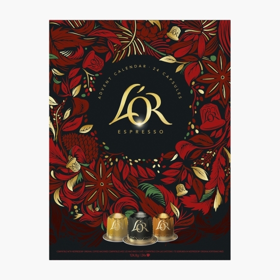 Calendar Advent Espresso capsule de cafea 24 buc