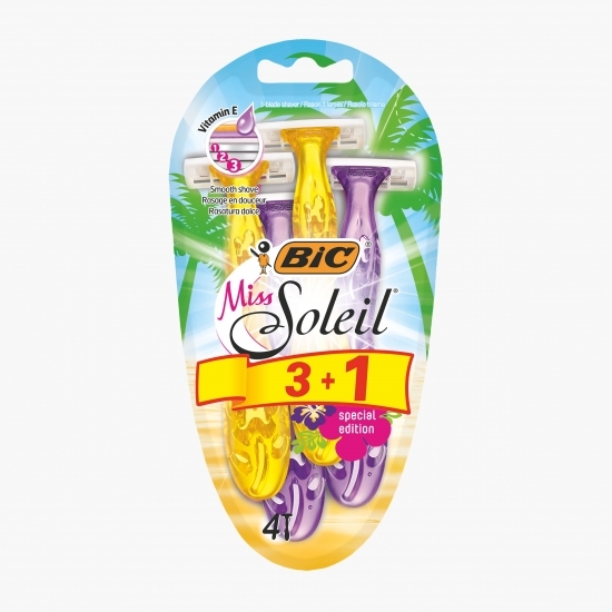 Aparat de ras Miss Soleil Special Edition 3+1 buc