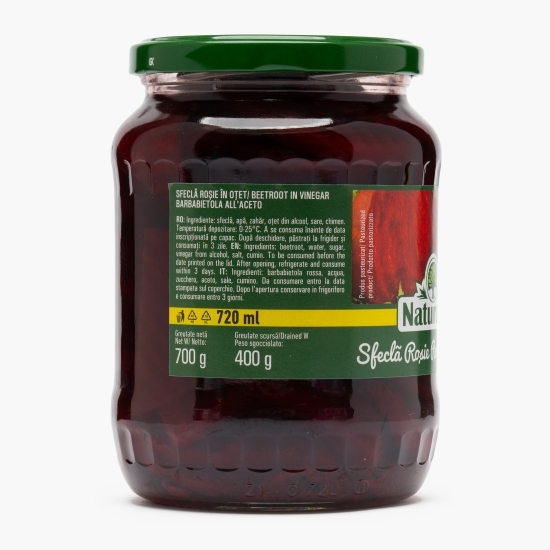 Sfeclă roșie rondele 700g