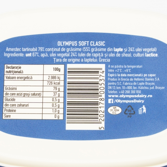 Amestec ușor tartinabil Clasic 79% grăsime 200g
