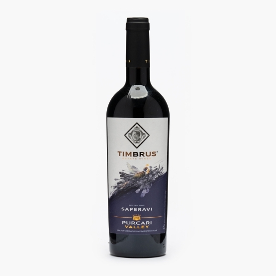 Vin roșu sec Saperavi de Purcari, 13%, 0.75l