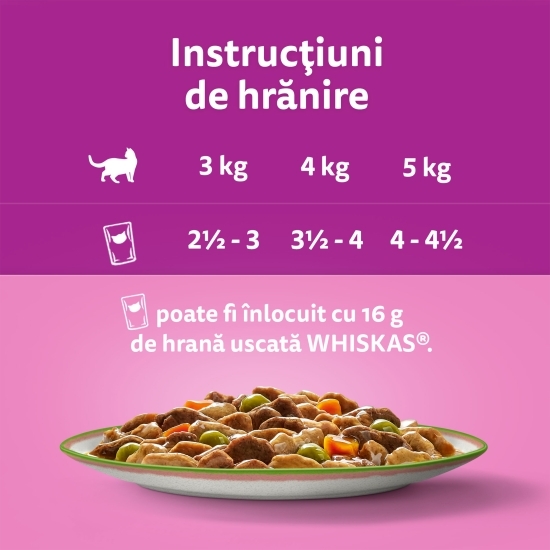 Hrană umedă pentru pisici adulte 4x85g, Tasty Mix cu vită, pasăre și legume, cu somon și morcov