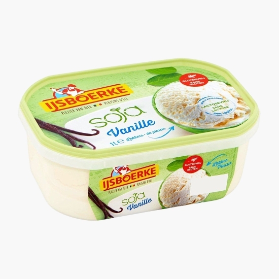 Înghețată vegană din soia și vanillie 1000ml