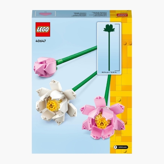 Flori de lotus, 40647 Icons Creator Expert, 220 piese, +8 ani