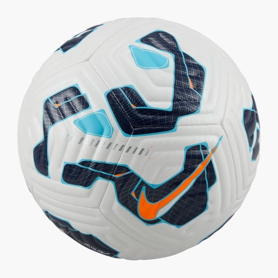 Minge fotbal Academy Plus, mărime 5, alb/albastru