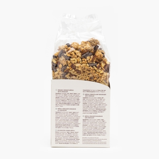 Musli crocant eco cu ciocolată 350g