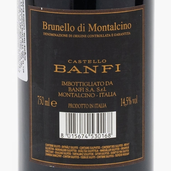 Vin roșu sec Brunello di Montalcino D.O.C.G., 14.5%, 0.75l