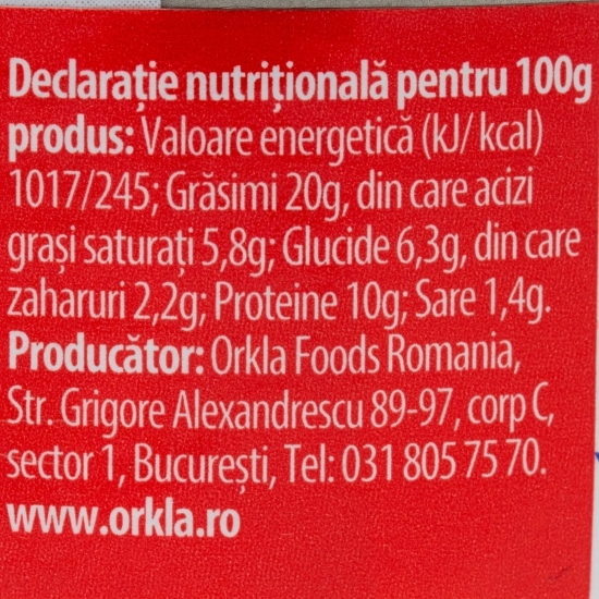 Pate de porc cu ciolan afumat 100g