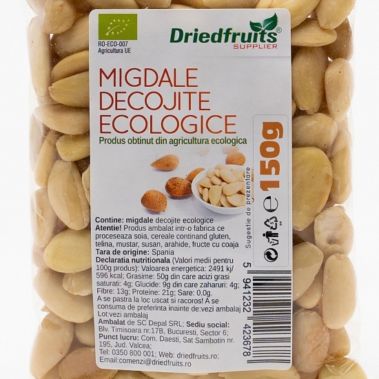 Migdale decojite ECO 150g