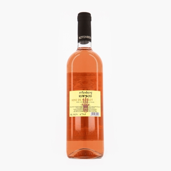 Vin rose demisec Merlot, 14.5%, 0.75l