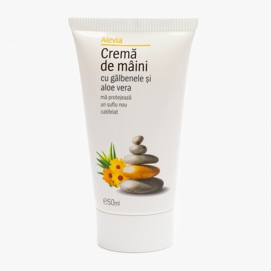 Cremă de mâini cu gălbenele și aloe vera 50ml