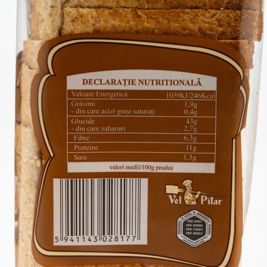 Pâine Sandwich integrală 500g