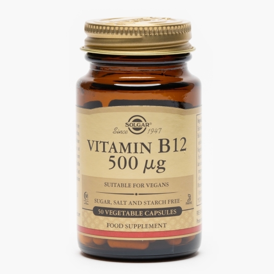 Vitamina B12 500 μg ,50 capsule vegetale 