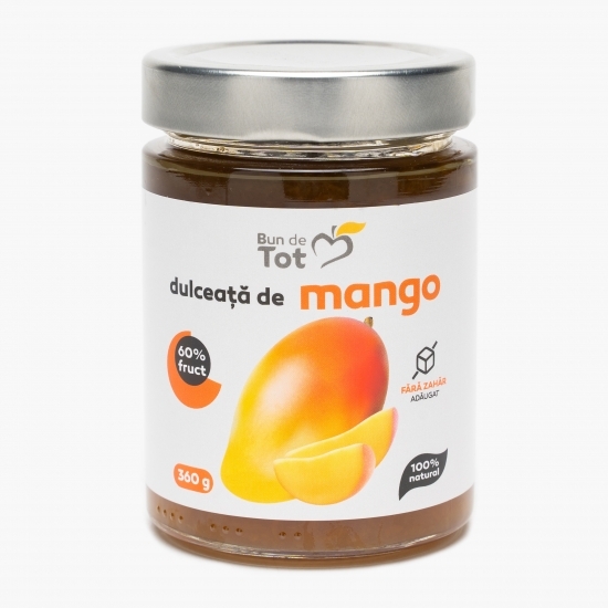 Dulceață de mango fără zahăr adăugat 360g