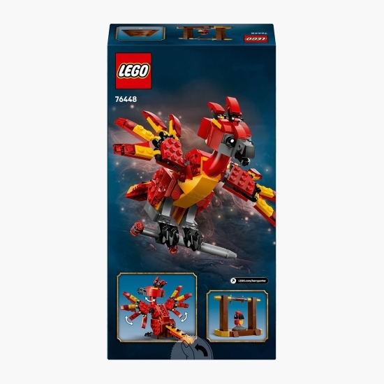 Fawkes: Phoenixul lui Dumbledore, 76448 Harry Potter, 299 piese, +8 ani