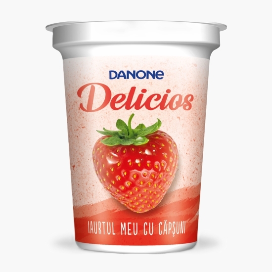 Iaurt Delicios cu căpșuni 400g