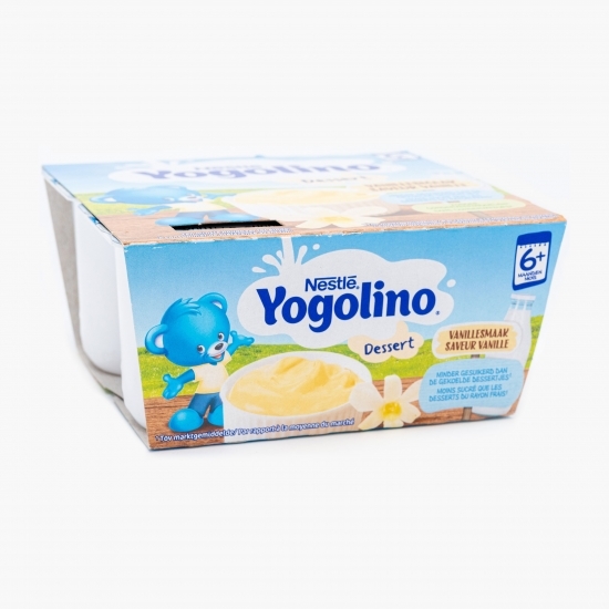 Desert cu vanilie, 6-36 luni 4x100g