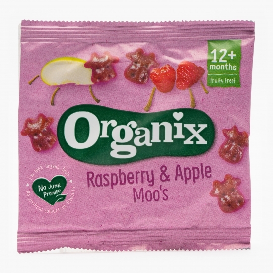 Jeleuri ecologice văcuțe din mere și zmeură, +12 luni, 12g