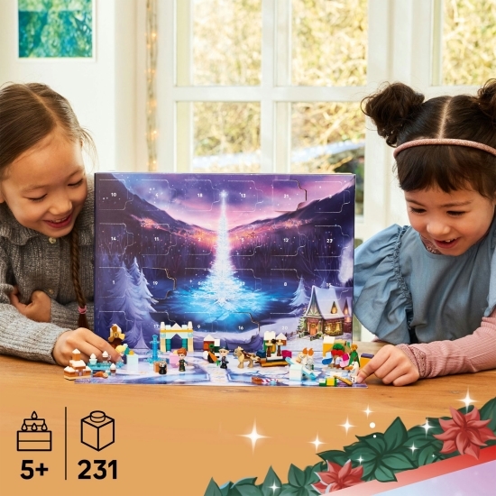 Calendar de Advent, 43273 Disney Princess, 231 piese, +5 ani