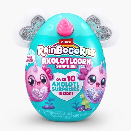 Jucărie de pluș Rainbocorn - Axolotl (surpriză)