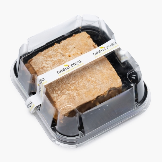 Plăcintă cu mere, stafide și aluat fraged cu unt 300g