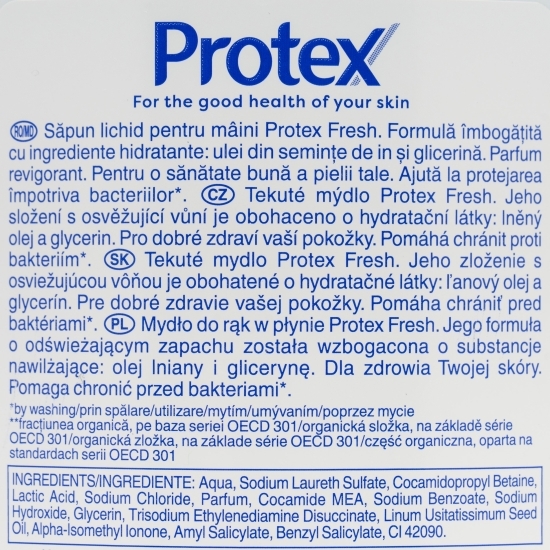 Săpun lichid antibacterian Fresh 250ml