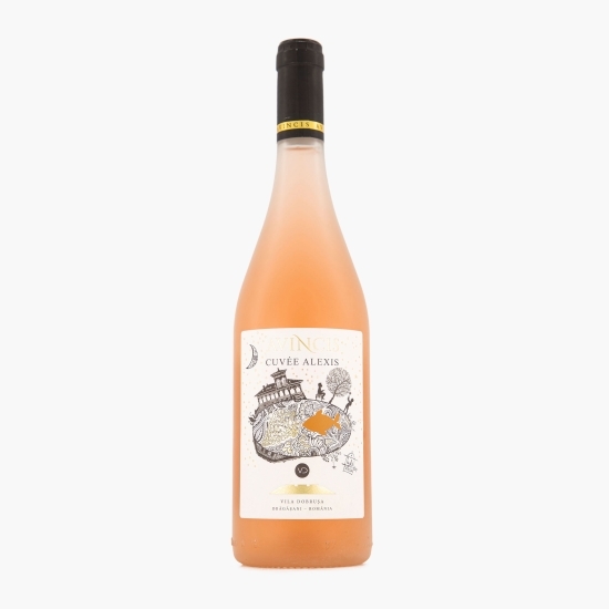 Vin rose sec Cuvee Alexis Merlot&Cabernet Sauvignon, 13%, 0.75l