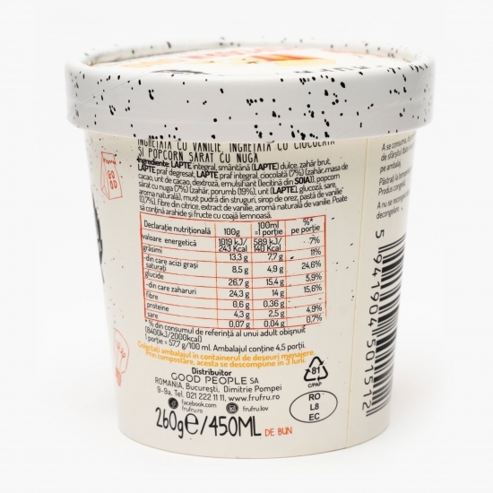 Înghețată popcorn duo 260g